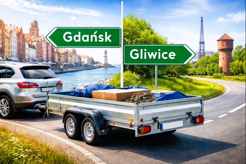 usługa zwrotu przyczepy w innym mieście