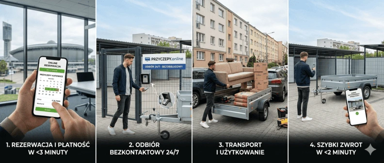 szybki wynajem przyczep w przyczepka online