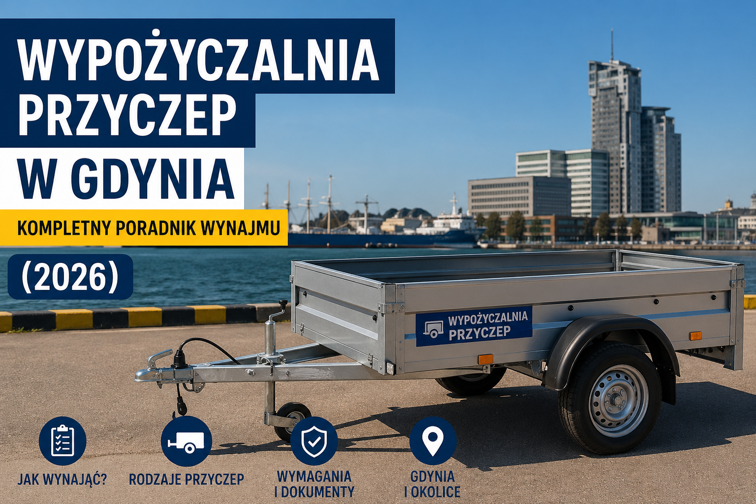 wypozyczalnia przyczep gdynia